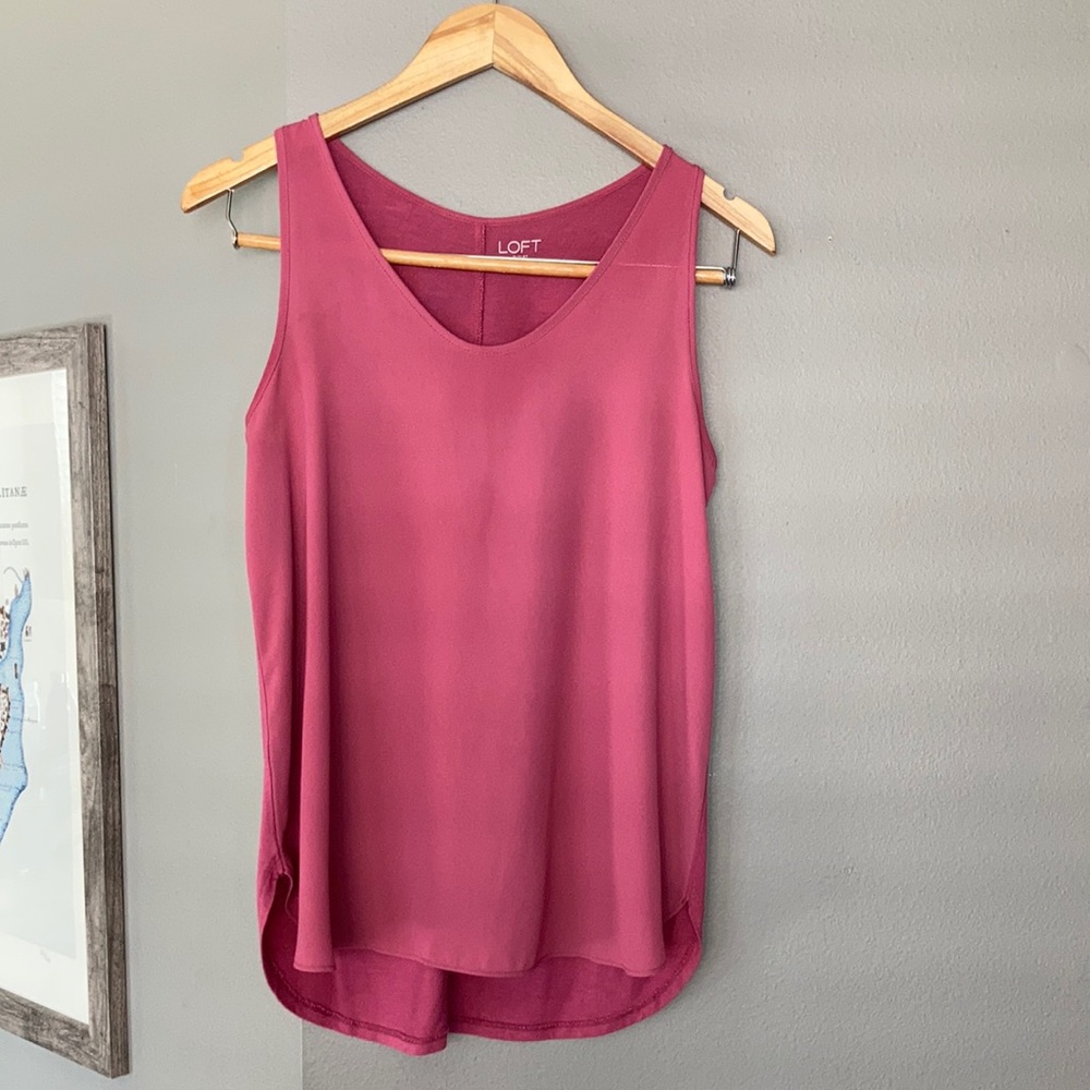 LOFT Mixed Media Shell Size XS